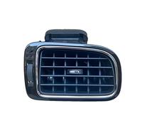 Vuzmode Front Dash Glossy Black AC Air Vent Grille, for VW, for POLO, 5 6R 2 GEN Hatchback GTI GTS, for vento, 2014 2015 2016 2017 2018 6R0819703 Car Air Vent Grille(BLACK Right-Paino Paint)
