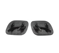 Vuzmode Front Headlight Washer Nozzle Sprayer Jet Cover Cap, for Hyundai, Tucson 2015-2020 98680-D3000 98690-D3000 Headlight Washer Cover(Black SET)