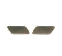 Vuzmode Front Headlight Washer Nozzle Sprayer Jet Cover Cap, for Lexus, LX570 2008-2013 85045-60040 85044-60130 Headlight Washer Nozzle Cover Cap Headlight Washer Cover(Black CAP SET)