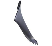 Vuzmode Gray Beige Black Car Left Right Inside Interior Handles Inner Door Panel Handle Pull Trim Cover, for BMW, 5 Series F10 F11 51417225851 Replacement Door Panel Handle(Black-Right)