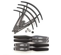 Vuzmode Guard Cover Propellers Blades Gear Protector Motor Engines Arm, for SP500 GPS RC Drone Quad Motor Mounting Arm(White)