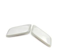 Vuzmode Headlamp Headlight Washer Nozzle Jet Cover Cleaning Cap, for Lexus, RX350 RX450H 2012 2013 85045-48030 85044-48030 Front Bumper Washer Jet Cover(BLACK Pair)