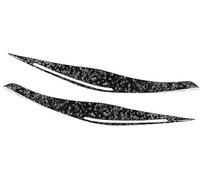 Vuzmode Headlight Accent Cover, Front Headlight Eyebrow Eyelid Cover, for, 3 Series E90 E91 4 Door Sedan and Wagon, for for, M3 E90 Sedan 2008-2012 Headlight Eyebrow Trim