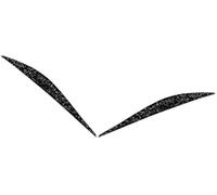 Vuzmode Headlight Accent Cover, Front Headlight Eyebrow Eyelid Cover Replacement, for, 3 Series F30 Sedan F31 Wagon F32-35 318i 320i 2012-2018 Headlight Eyebrow Trim