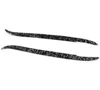 Vuzmode Headlight Accent Cover, Front Headlight Eyebrow Eyelid Cover Replacement, for, 5 Series E39 1997 1998 1999 2000 2001 2002 2003 Headlight Eyebrow Trim