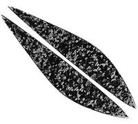 Vuzmode Headlight Accent Cover, Front Headlight Eyebrow Eyelid Cover Replacement, for, for, C-Class W204 2007 2008 2009 2010 2011 2012 2013 Headlight Eyebrow Trim