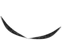Vuzmode Headlight Accent Cover, Front Headlight Eyebrow Eyelid Cover Replacement, for Infiniti, Q50 all model 2014-2022 Headlight Eyebrow Trim