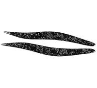 Vuzmode Headlight Accent Cover, Front Headlight Eyebrow Eyelid Cover Replacement, for Lexus, IS250 IS350 2006 2007 2008 2009 2010 2011 2012 Headlight Eyebrow Trim