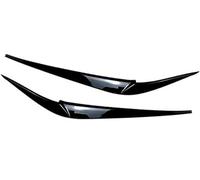 Vuzmode Headlight Eyelid Trim Decal Cover, Headlamp Eyebrow Eye Lid Decoration Sticker, for, X3 X4 G01 G02 2018 2019 2020 2021, Glossy Black Headlight Eyebrow Trim