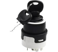 Vuzmode Ignition Starter, for JCB 3CX Switch, Switches, Start with 2 Keys and 10 Pins, for Loader, ABS Material, Easy Installation amp; Regulation Lawn Mower Ignition Start Switch