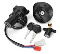 Vuzmode Ignition Switch Fuel Gas Cap, for Seat, Lock Key Set, for XT660 XT660R XT660X XT 660 660R 660X 2004-2011 2014 Seat Ignition Switch Key