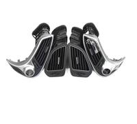 Vuzmode Instrument Panel Air Conditioning Air Outlet Automobile Airconditioning, for Hyundai, Ix35 Accessories Car Air Vent Grille(BLACK Set 4pcs)