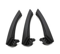 Vuzmode LHD RHD Beige Black Gray Interior Door Pull Handle Set Replacement, For BMW, for 3 Series E90 E91 E92 316 318 320 325 328i 2004-2012 Car Interior Door Handle(RHD SET BLACK)