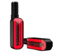 Vuzmode LIGHT Turn Signals Motorcycle Flasher Light Built Relay Stop Universal Indicator Motorcycle Turn Signal Light(2PCS Red Yellow)