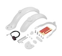 Vuzmode Modificted Fender Heighten Pad/Support Bracket/Taillight/Rubber Cap, for Xiaomi, M365 Pro 1S Electric Scooter Rear Wheel Kits Scooter Rear Splash Barrier(WHITE)