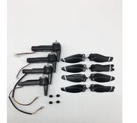 Vuzmode Motor Arm With Engines Quadcopter Spare Parts Kit, for L900Pro L900 RC Drone Quad Motor Mounting Arm(Yellow)