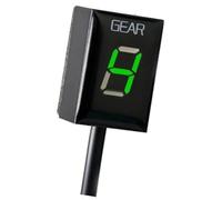Vuzmode Motorcycle Level Gear Indicator Digital Meter Display, for CB300R Cb 300 R 300R 2018 2019 Efi Accessories 1-6 Motorcycle Gear Position Indicator(Green)
