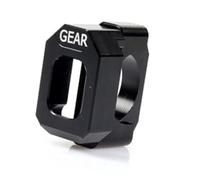 Vuzmode Motorcycle Level Gear Indicator Digital Meter, for Cbr600 F3 F4 F4i CBR600FS Fs CBR600F4 CBR600F4i Accessories 1-6 Motorcycle Gear Position Indicator(BLACK Bracket Black)