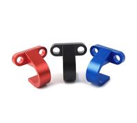Vuzmode Motorcycle Rear Brake Hose Clamp Guide Aluminum, for Yamaha, YZ125 YZ250 YZ250F YZ450F YZ85 2003-2022 Blue/Black/Red Brake Hose Clamp(Blue)
