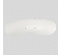 Vuzmode Motorcycle Short Front Fender Victory Bonneville T100 Scrambler Thruxton 900 2001-2016 Motorcycle Mudguard(White)