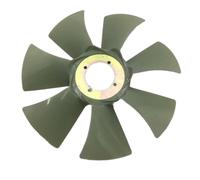 Vuzmode Nylon High Temperature Resistant Cooling Fan Blades, for Hyundai, 60 9/r60 9 Engine Radiator Fan Blades Excavator Engine Fan Blades(7 Leaves)