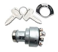 Vuzmode Oil And Gas Ignition Switch, Starter, 6670655120 1E01363590 With 2 Keys Dust Shield, for Lawn Mower Parts Lawn Mower Ignition Start Switch