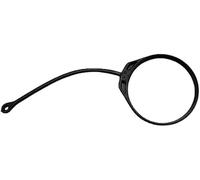 Vuzmode Oil Fuel Cap Tank Cover Line, for CAYENNE, Accessories 911, for, 718 997 996 944 986 958 992 987 Taycan Secure Fuel Cap Tether Strap(BLACK Straight Rope w Loop)