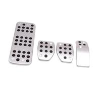 Vuzmode Pedal Pad, for Citroen, C3 C4, for DS, 3 4 6, for, for, for, Car Gas Foot Rest Modified Plate Anti-Slip Clutch Pedal Cover(BLACK MT)