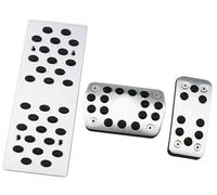 Vuzmode Pedal Pad, for Focus, 2 3 4 MK2 MK3 MK4, for Kuga, for Escape RS ST 2005-2015 2016 2017 Car Pedals Covers Clutch Gas Brake Set Pads Anti-Slip Clutch Pedal Cover(BLACK Type3)