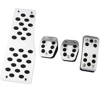 Vuzmode Pedal Pad, for Focus, 2 3 4 MK2 MK3 MK4, for Kuga, for Escape RS ST 2005-2015 2016 2017 Car Pedals Covers Clutch Gas Brake Set Pads Anti-Slip Clutch Pedal Cover(BLACK Type8)