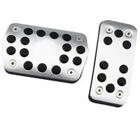 Vuzmode Pedal Pad, for Focus, 2 3 4 MK2 MK3 MK4, for Kuga, for Escape RS ST 2005-2015 2016 2017 Car Pedals Covers Clutch Gas Brake Set Pads Anti-Slip Clutch Pedal Cover(BLACK Type4)