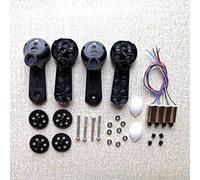 Vuzmode Propellers Blades Gear Protector Guard Cover Quadcopter Motor Engines Arm Etc Part, For S167 Gps RC Drone Drone 9 Inch Two Blade Propeller(Navy Blue)