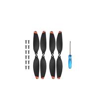 Vuzmode Propellers Low Noise Propeller Wing Fans Drone Prop Blades, For DJI Mavic Mini 2/Mini SE Drone 9 Inch Two Blade Propeller(4 Pairs Orange)