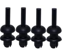 Vuzmode Rear Parcel Shelf Strap, for Peugeot, 208 I II 205 206 306 2012 2022 2023 Rear Boot Trunk Parcel Shelf Cord Strap String Clip Mounting Hook Bracket 699218(2Pcs) Car Parcel Shelf Hook(BLACK 4PC