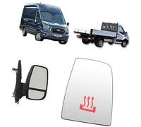 Vuzmode Right Driver Side Upper Heated Wing Mirror Glass, for Ford, for Transit Mk8 Wing Mirror Glass