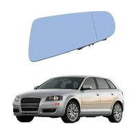 Vuzmode Right Left Side Rearview Mirror Replacement White/blue Rear View Mirror, for, A4b6b7 8e0857536e 8e0857535e Wing Mirror Glass(Right Blue)
