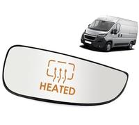 Vuzmode Robust Wing Mirror Lower Glass Right Heated, for Fiat Ducato, for Peugeot Boxer, for Citroen Relay 2006 Onwards 8151.Lq 71748251 Wing Mirror Glass