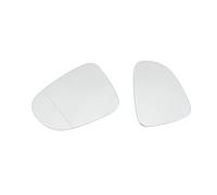 Vuzmode Side Rearview Mirror, for VW, for Golf, 6 Gti 6 Mk6 2009-2013 Side Mirror Heated Glass Door Wing Mirror Part Wing Mirror Glass(1 Right And 1 Left)