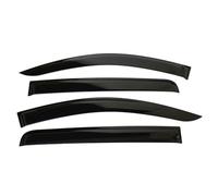 Vuzmode Side Window Deflector Black Sun Rain Guard Black Exterior Visor Vent Shade, for Mitsubishi, for Triton L200 2016 2017 2018 2019 2020 Car Wind Deflector