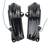 Vuzmode Side Wing Dynamic Turn Signal Light Rearview Mirror Indicator Car Accessories, for Ford, for Mondeo, MK5 2014-2019 MK V 5 Automotive Side Signal Light(Blue-Yellow)