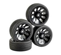 Vuzmode Speed Tires Wheel Insert Sponge, for HSP, 1/10 1:10 Touring Car RC Rim06-6091 Toy Car Offroad Rubber Wheels(Rim06H-6091)