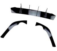 Vuzmode Spoiler Lip Car Rear Bumper Diffuser Side Splitters Guard Body Kit, for Vw, for Passat B8.5 2020-2023 Bumper Lip Splitter