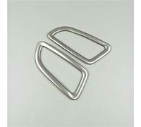Vuzmode Stainless Steel Dashboard Air Conditioning Outlet Frame Decoration Cover Trim, for Mercedes-Benz, C Class W205 GLC X253 2015-2018 Car Air Vent Trim