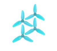 Vuzmode T2.5X2.5X3 3-Blade PC Propeller, For RC FPV Racing Freestyle 2.5inch Cinewhoop Ducted Drones Drone 9 Inch Two Blade Propeller(2Pairs Blue)