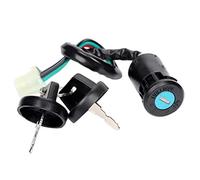 Vuzmode The Ignition Switch 2Keys Start Door Lock Key For LT80 ATV Go Kart 50-250CC 4 Wires Accessories Motorcycle Motorcycle Ignition Switch