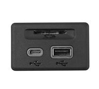 Vuzmode USB AUX Port Adapter USB-C SD Card, for Sierra, for Silverado 1500 2019 13529869 13525431 Car Auto Accessorie Car Usb Socket