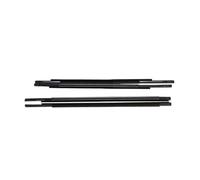 Vuzmode Window Door Seals 4pcs Black Rubber Car Window Glass Seal Moulding Trim, for, for Lancer CY CX CZ 2007-2019 Car Door Seal