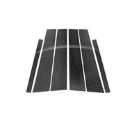 Vuzmode Window Door Seals, for, for, C Class W205 2014-2018 Exterior Window Center B C Pillar Cover Trim Carbon Look Windshield Sealing Strip Car Door Seal