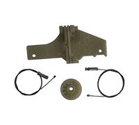 Vuzmode Window Regulator Repair Set Rear Left Door 9223A3, for Peugeot, 207 5-Door Made in Turkey Car Window Motor