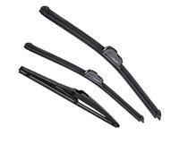 Vuzmode Windshield Windscreen Wiper Blades, for Hyundai, Tucson TL MK3 2016-2020 Front Rear Window 2017 2018 2019 Rear Wiper Blade(BLACK Left-hand drive)